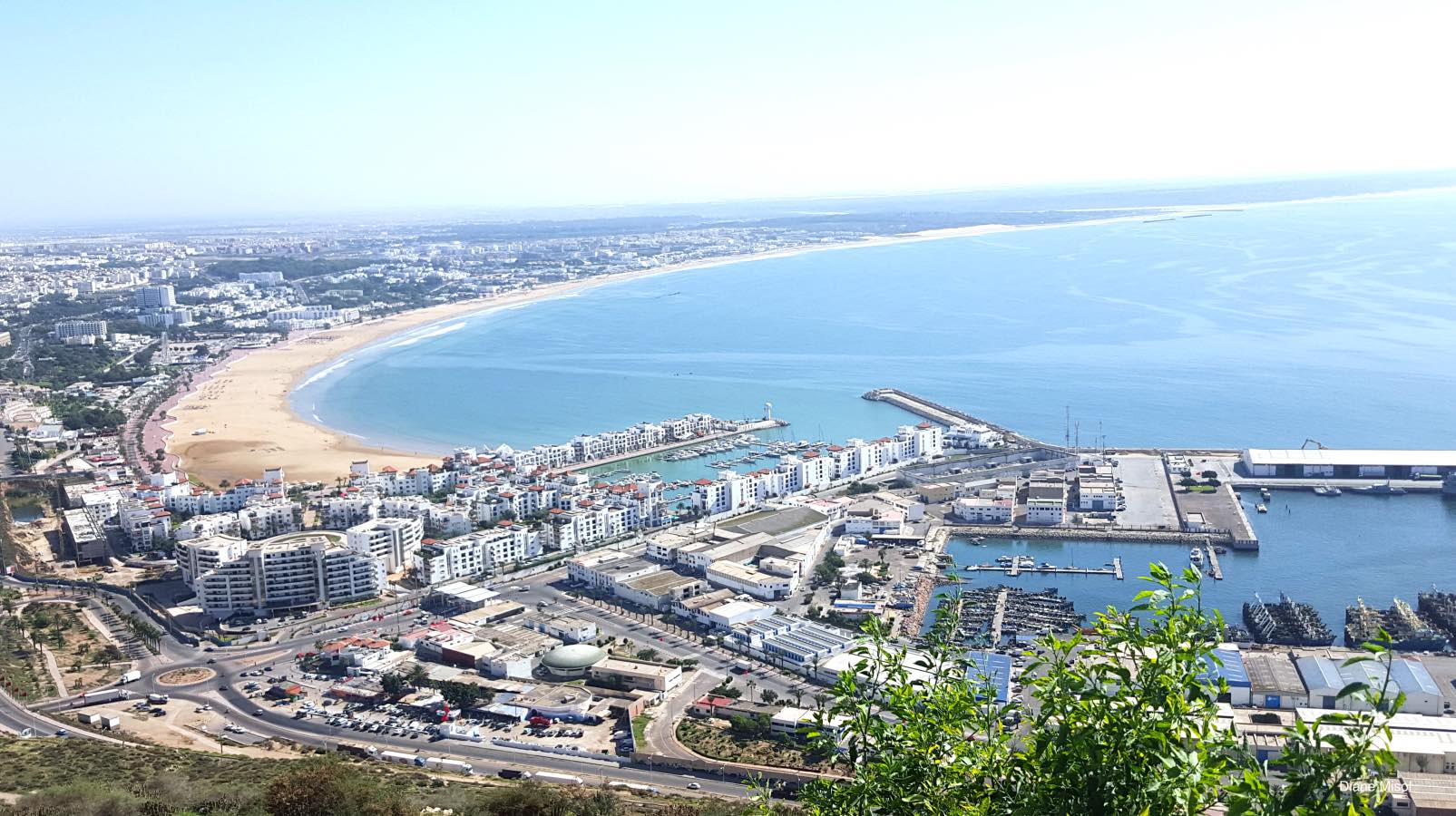Aerial View of Agadir, Morocco