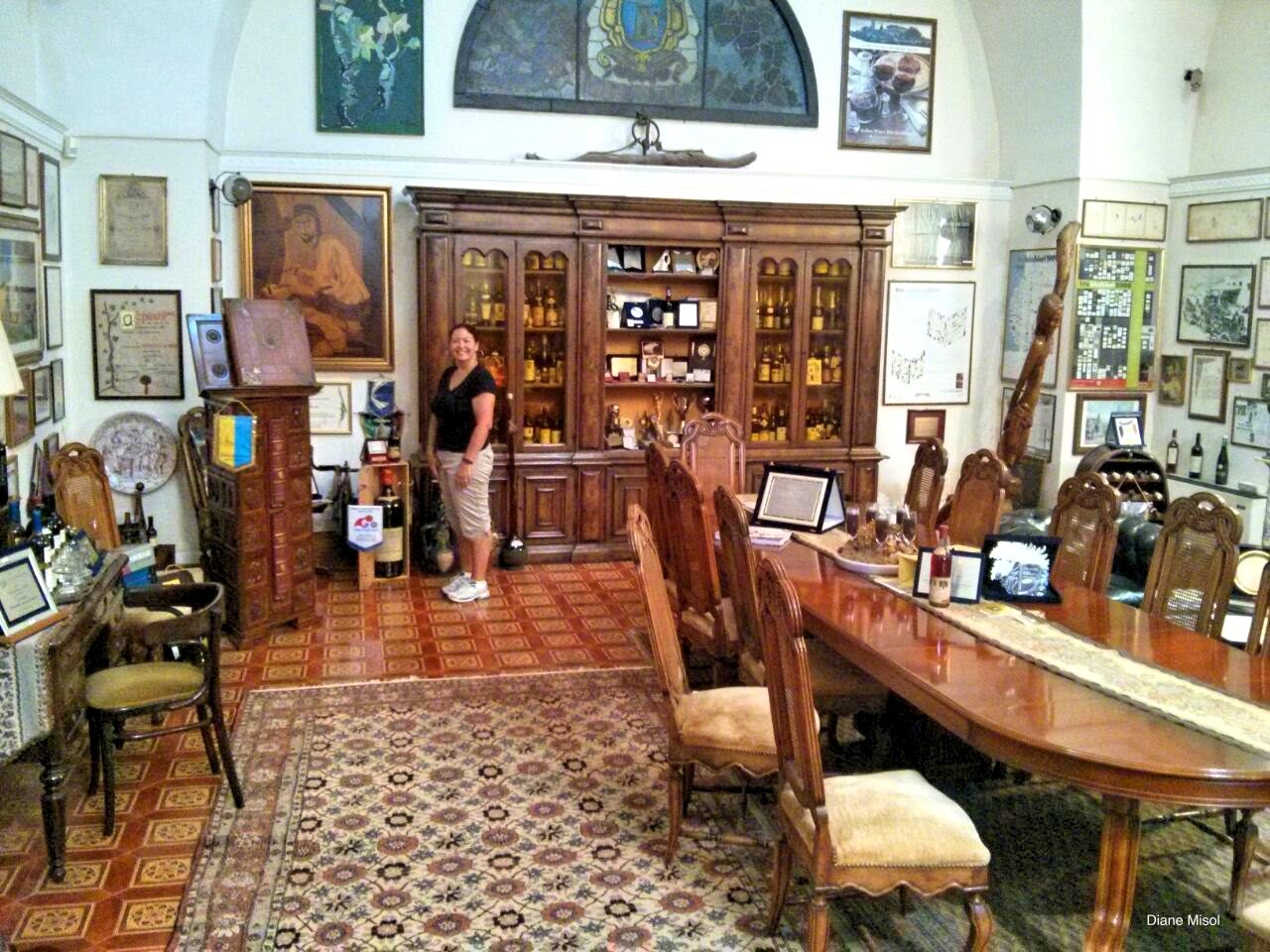 Leone de Castris Cantina Museum Room, Puglia, Italy