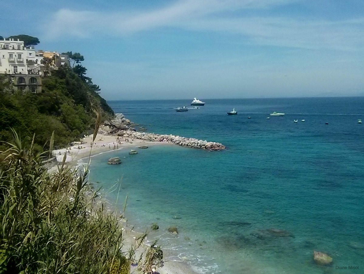 Turquoise Beach Bay, Capri, Italy