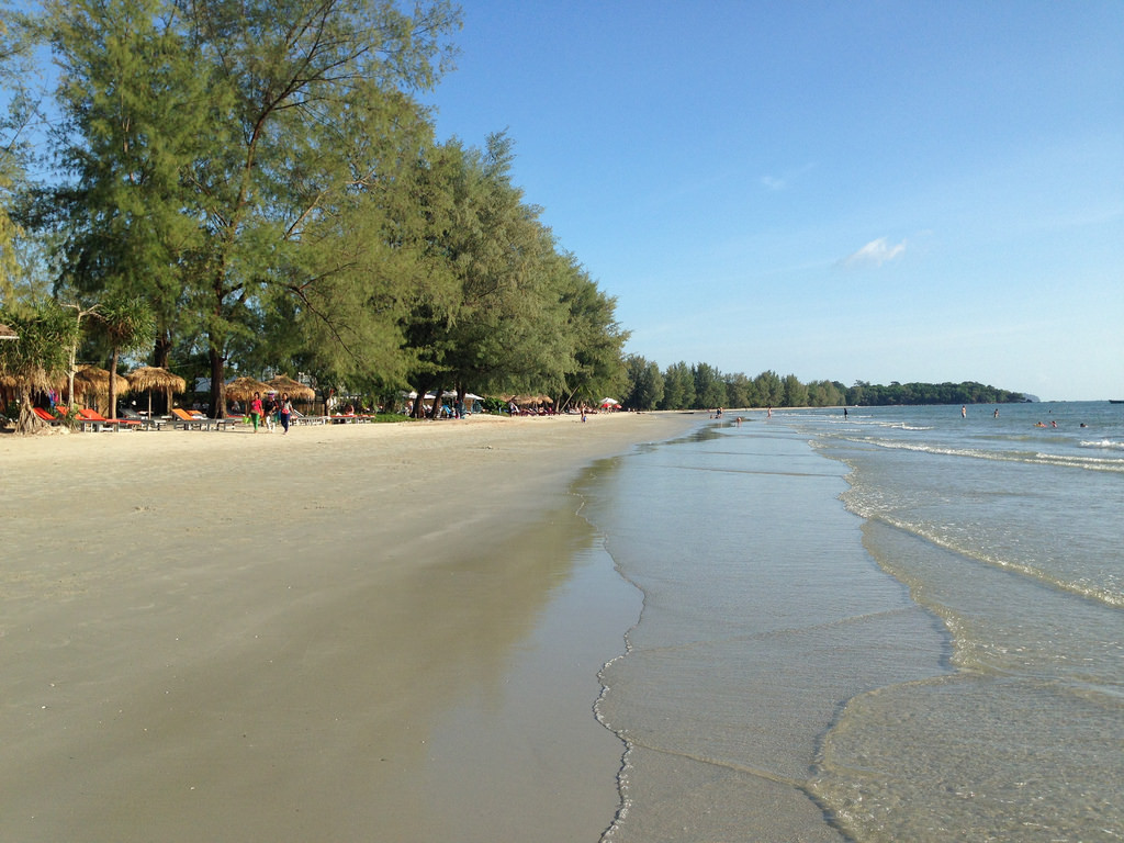 Sihanoukville Beach, Cambodia