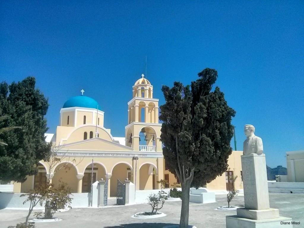 The Church Square, Santorini, Greece