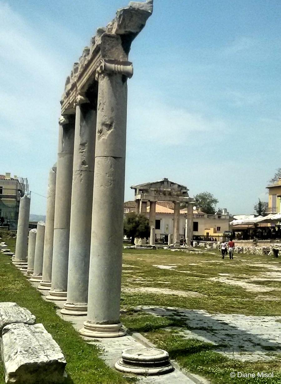 Pillars and Ruins Athens, Greece