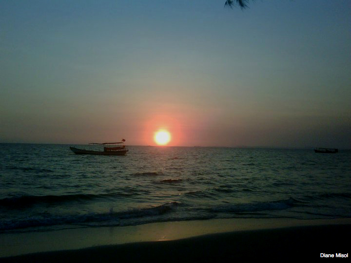Sunset, Otres Beach, Sihanoukville, Cambodia