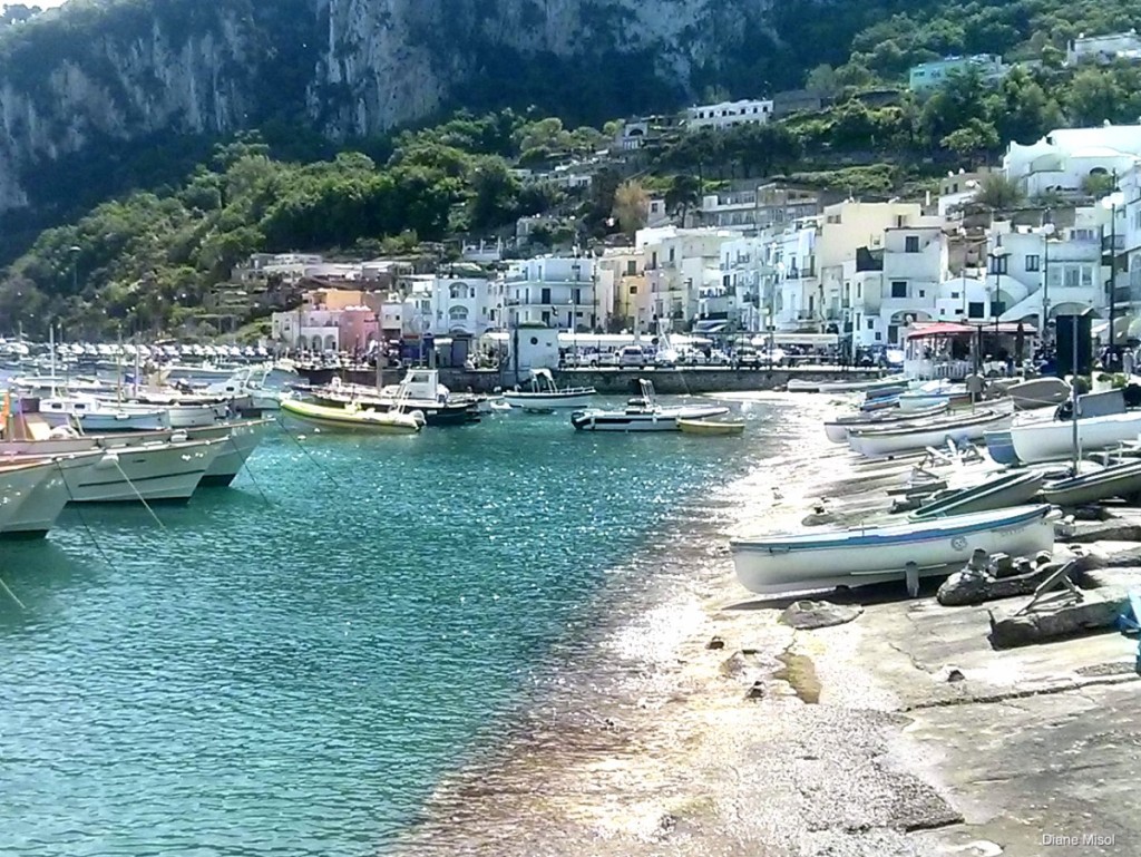 Waterfront, Port of Capri, Italy