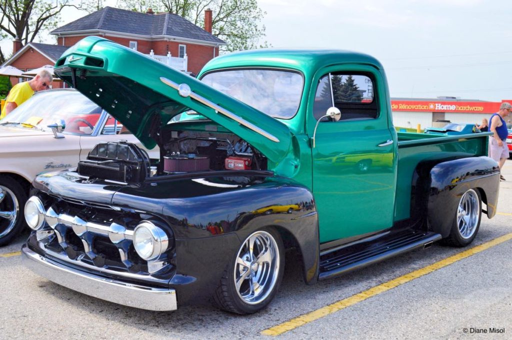 1951 Ford Truck. Classic Car Show