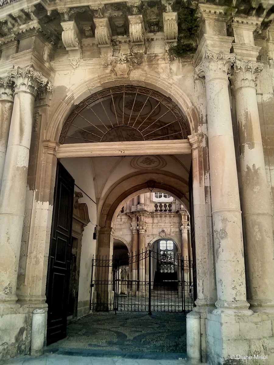 Baroque Arches, Syracuse, Sicily, Italy