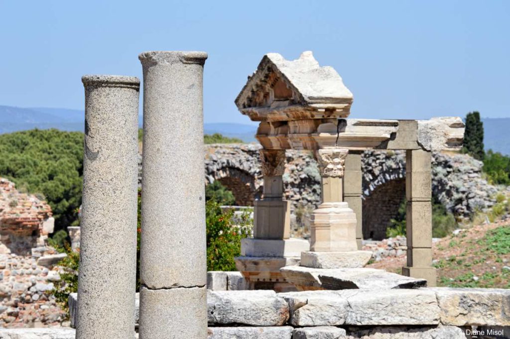 Fountain of Trajan. Ephesus, Turkey