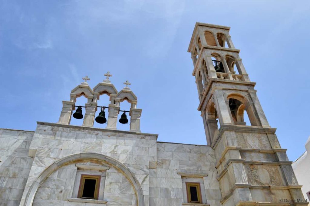 Monastery Church Bells. Mykonos, Greece