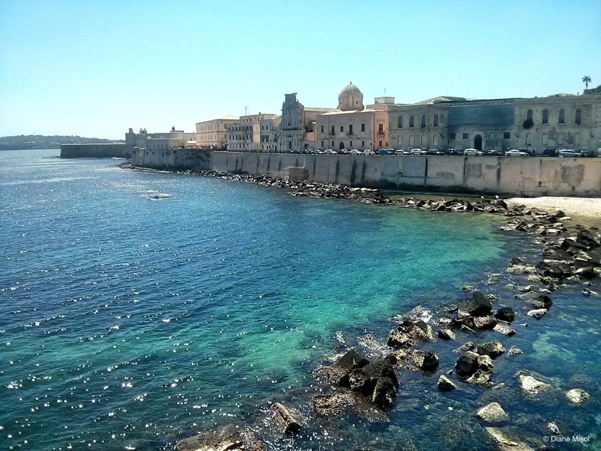 Syracuse Seafront, Ortigia, Sicily,Italy