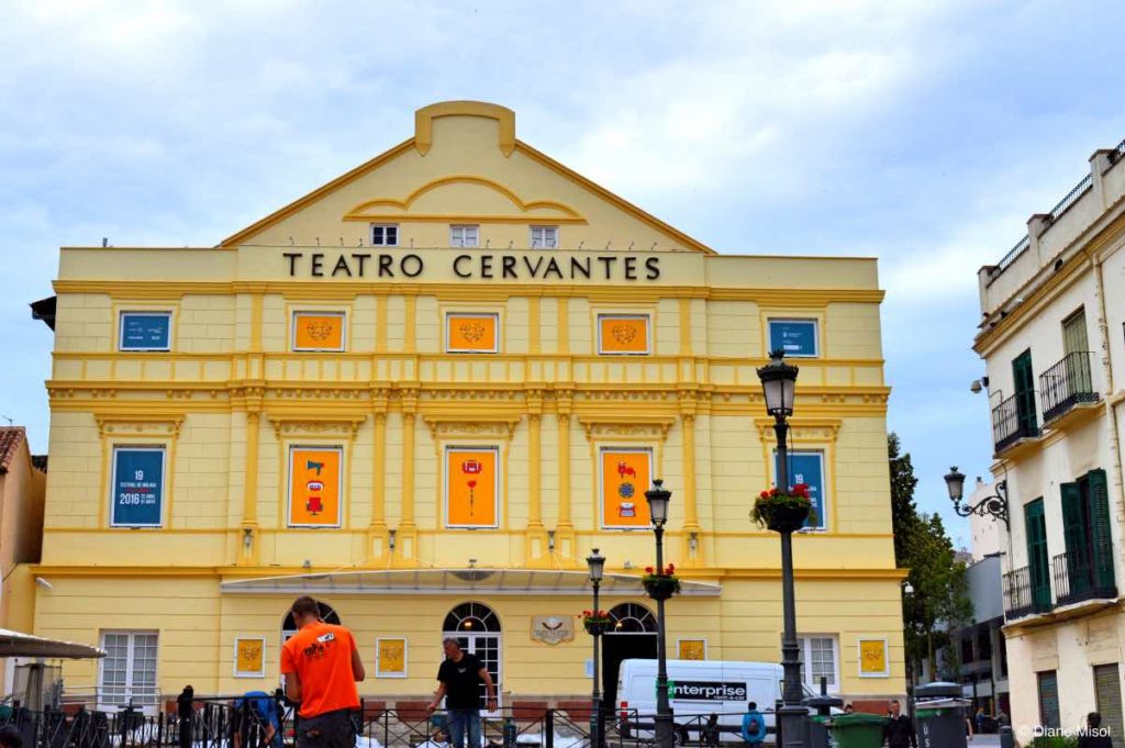 Teatro Cervantes Theatre. Malaga, Spain
