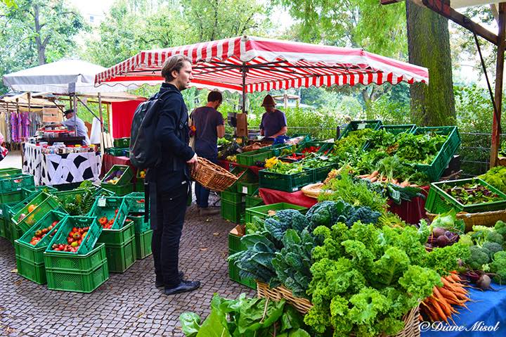 Vegetables, Friedrichshain Market at Boxhagener Platz, Berlin