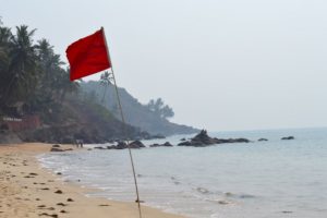 Bogmalo Beach Shoreline - Goa, India