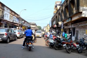 Side Street in Goa, India