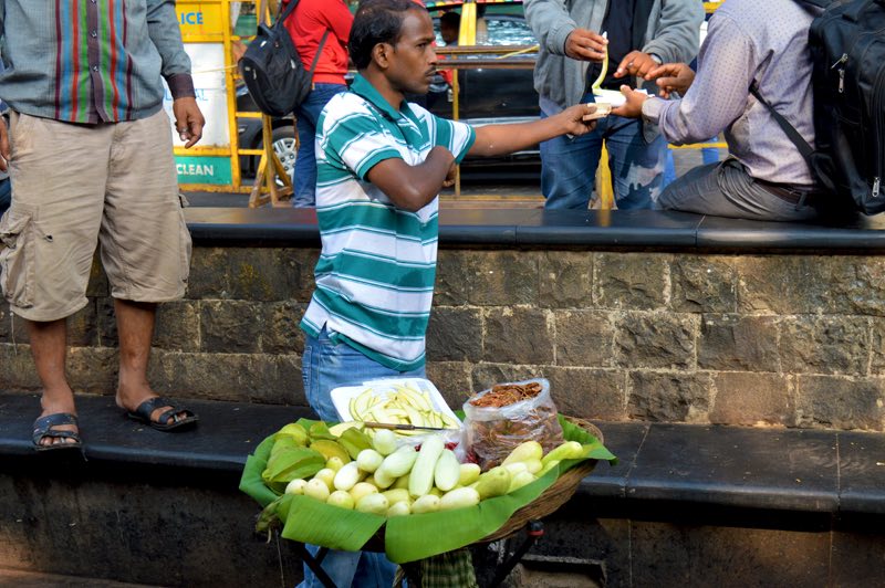 Snack Vendor, Mumbai