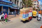Tuk tuk heavy Load - Street Life, New Mangalore, India