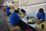 Handicapped Workers Producing Egg Shell Art
