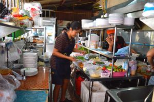 Kitchen of Song Pee Nong 2 Restaurant - Phuket, Thailand