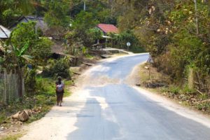 Country Road from the Falls to Luang Prabang
