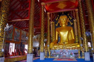 Huge Buddha in ? Temple - Chiang Rai, Thailand