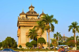 Patuxai Gate - Vientiane, Laos