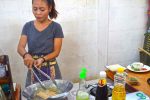 Chef Explains Method of Frying Spring Rolls - Chiang Mai
