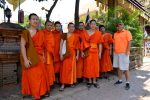 Friendly Group Of Monks, Plus 1 - Chiang Mai, Thailand