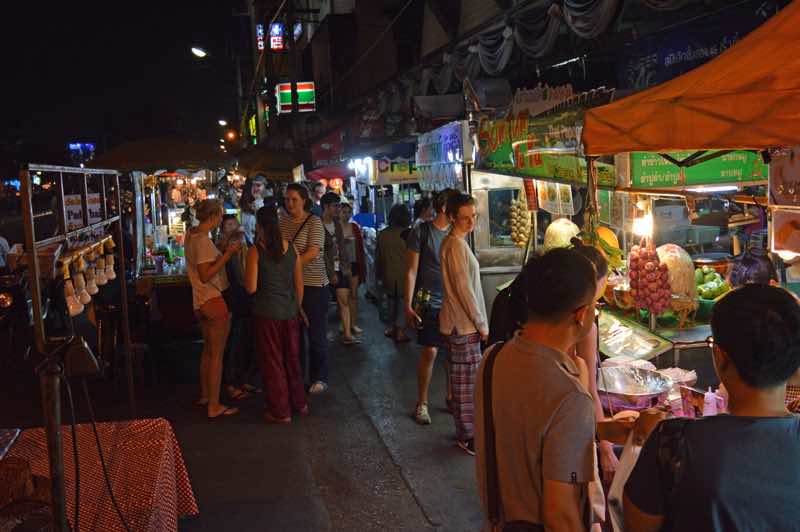 NIght Market Food Street - Chiang Mai, Thailand