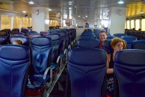 Seats on the Lompraya Ferry to Koh Tao - Thailand