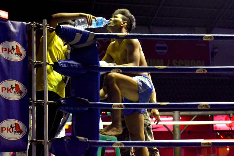 Skitpon Takes a Break - Muay Thai Boxing, Chiang Mai
