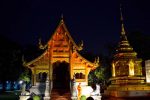 Wat Phra That Doi Suthep Temple by Night - Chiang Mai, Thailand