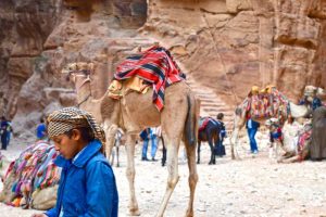 Boy and Camel - Petra - 0122