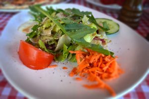 Side Salad Lunch Special at Trattoria Portofino - Berlin Restaurant Review