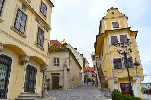 Architecture in Old Town Bratislava, Slovakia
