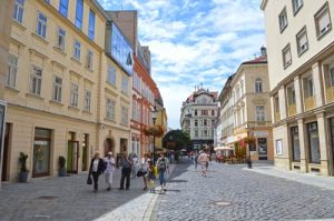 Downtown Walking District - Bratislava, Slovakia