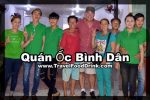 Family / Staff at Quan Oc Binh Dan 30k Restaurant - Phu Quoc
