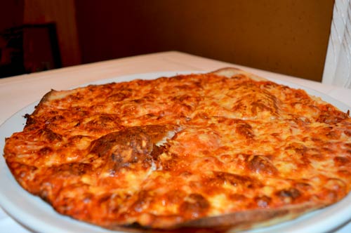 Pizza Margherita - Rugana Restaurant Review - Ruegen, Germany