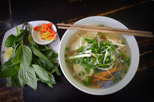 Pho Ga Chicken Soup - Pho Hai Thien, Ho Chi Minh, Vietnam