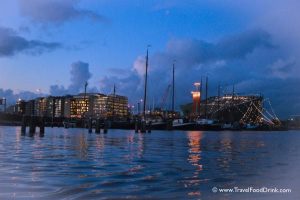 Amsterdam Harbor at Twilight