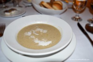Mushroom Cream Soup - Royal Restaurant, Serenity Hotels, Hurghada