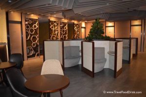 Cubicle Seating - Plaza Premium Lounge, Changi Airport, Singapore