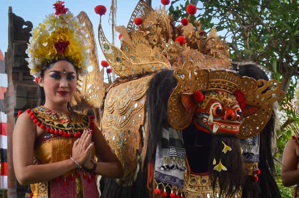 Barong Kris Dance Incredible Costumes - Bali