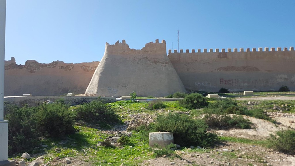 Ancient Kasbah / Casbah Fort Wall, Agadir, Morocco