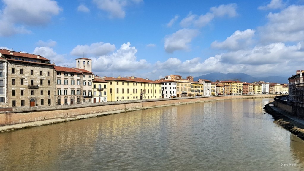 Arno River Pisa Italy
