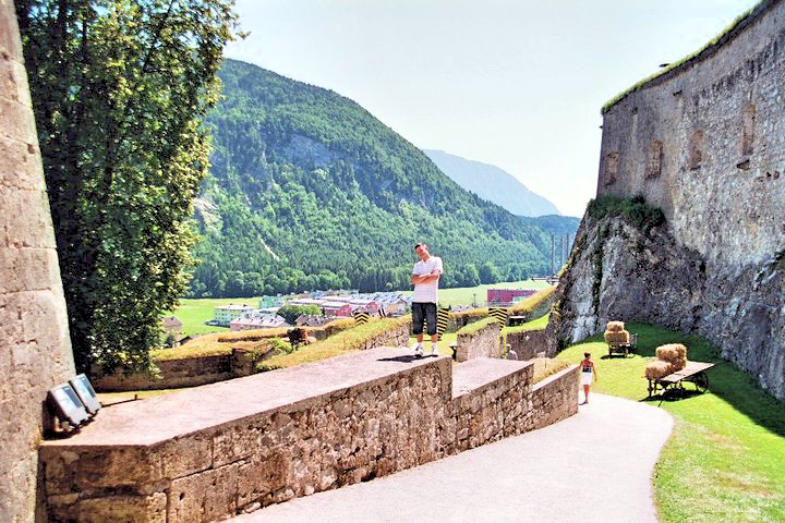 Kufstein Fortress Rear Wall View