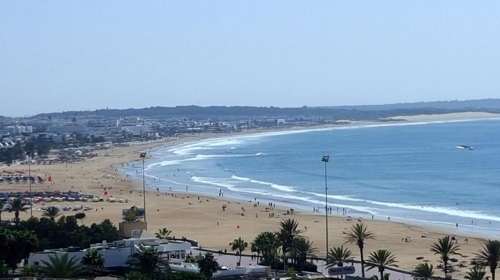 Beach View From Kasbah, Agadir, Morocco
