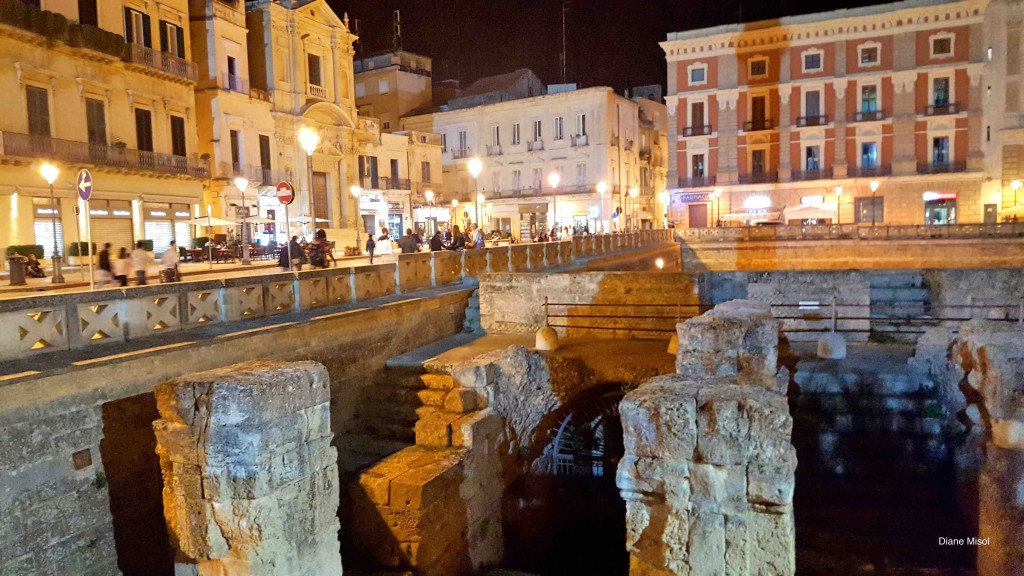 Lecce, Italy at night