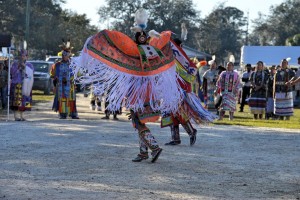 Seminole Dance Arms raised