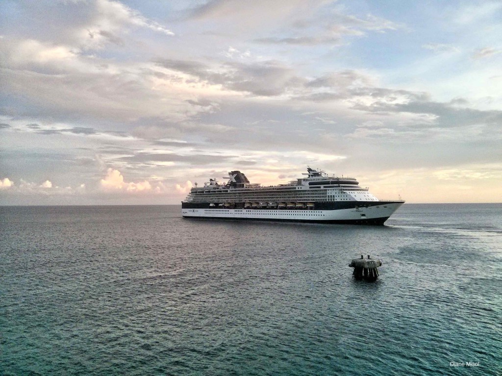 Cruise Ship Alone Water