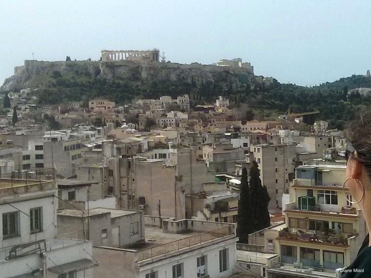 Acropolis Reigns Over the Modern City, Athens, Greece