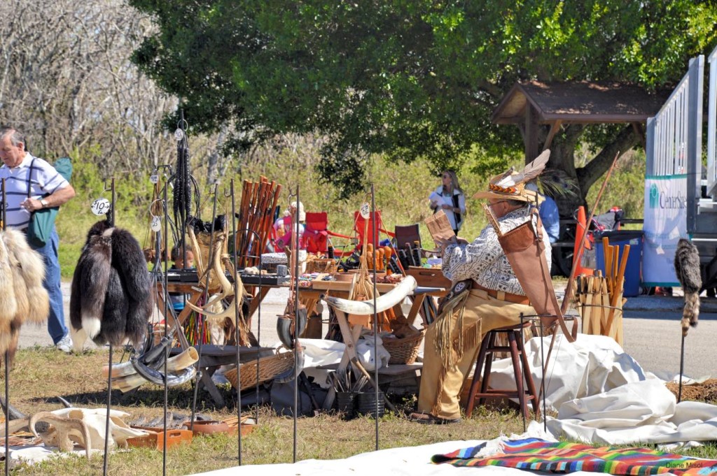 Artisan Vendor at The Battle Of Okeechobee, Florida